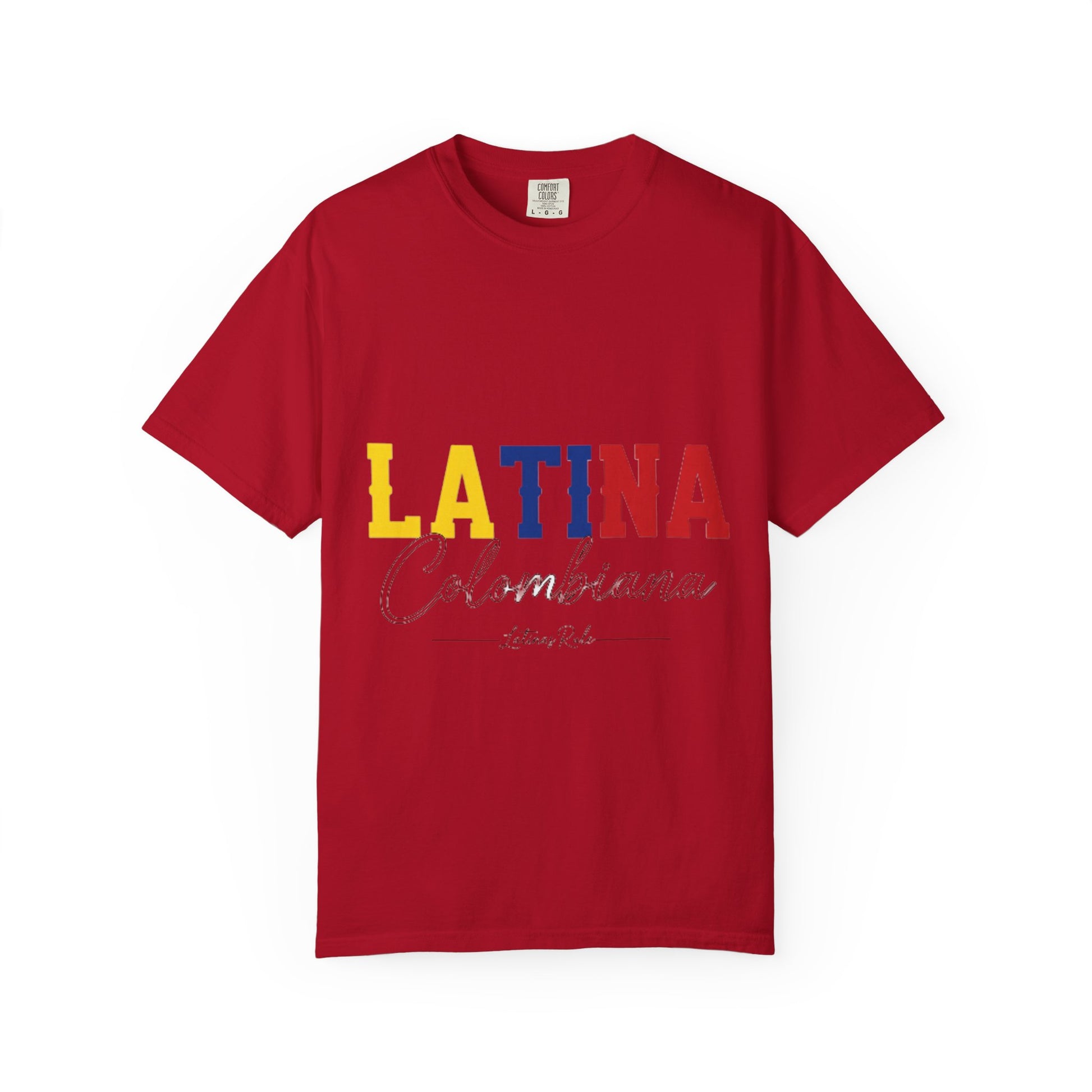 Colombian Latina Pride T-Shirt for Celebrations, Colombian Heritage